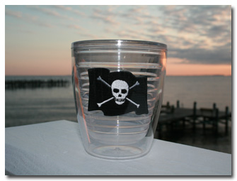 Tervis Tumblers on sale at Tyler's Seafood in Chesapeake Beach